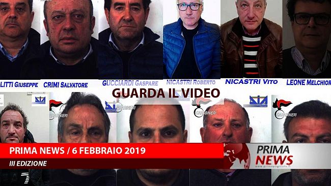 Prima News, 6 febbraio, Terza edizione