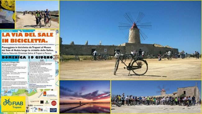 TRAPANI – FIAB: La via del sale in bicicletta
