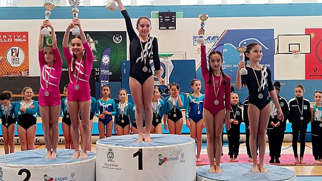 Trionfo della Marsala Gym Lab al Trofeo Regionale Endas di Erice