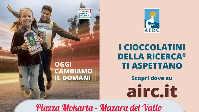  Mazara, AIRC: domenica 13 novembre ritornano 