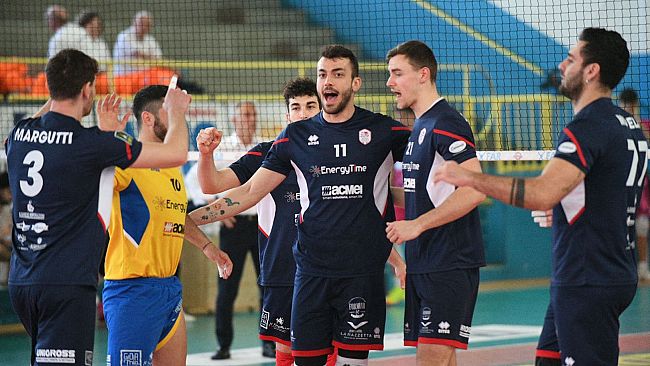 EnergyTime Spike Devils Campobasso, prima gioia esterna  I rossoblù espugnano Brugherio e centrano il bis