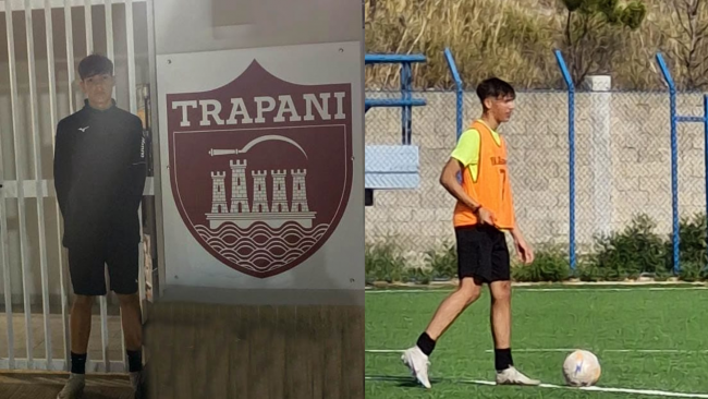 Il mazarese Michele Martinico è il nuovo attaccante del Trapani U15