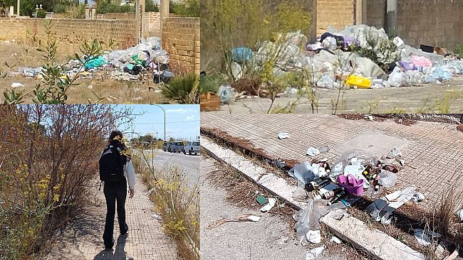 Mazara, cumuli di spazzatura e sterpaglie nelle periferie della città. Continua la pratica dell'abbandono dei rifiuti