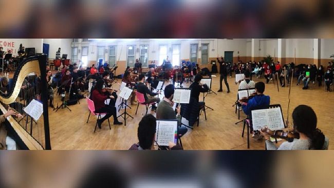 All'Ist. “G. Garibaldi-G. Paolo II” la prova aperta dell’Orchestra Filarmonica