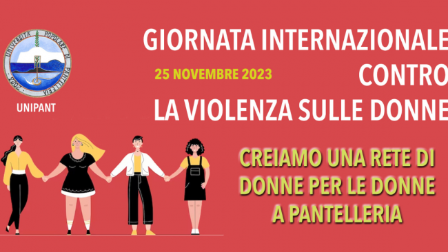Pantelleria, UNIPANT per il 25 novembre: una rete di donne per le donne