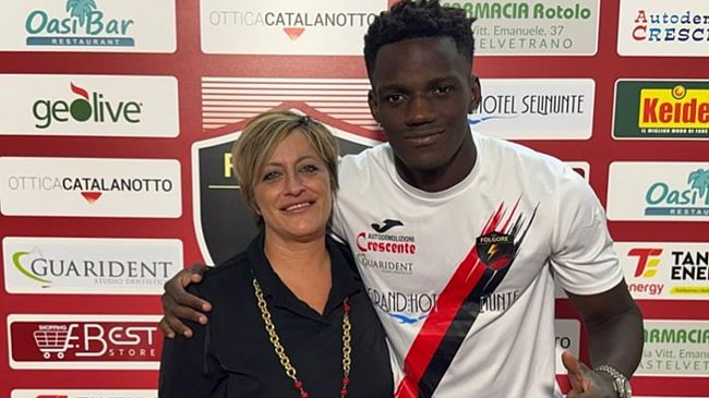 Folgore , preso l'attaccante Subutan Idrissou