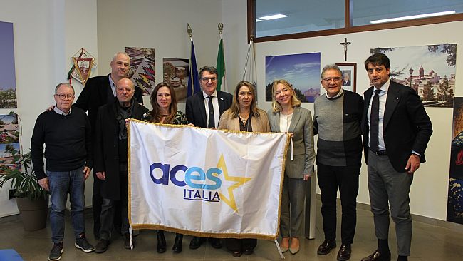 Delegazione ACES Europe in visita per valutare la candidatura di Erice a Città Europea dello Sport
