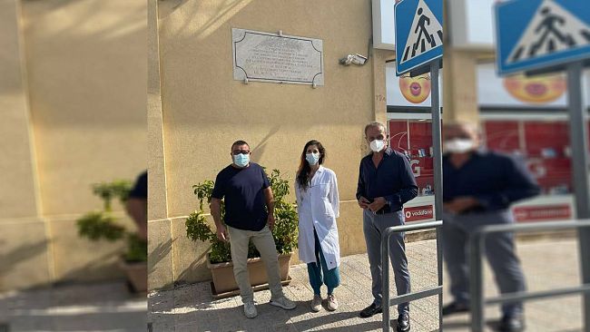 Trapani, restaurata la targa in ricordo commemorativo dei martiri d'ungheria