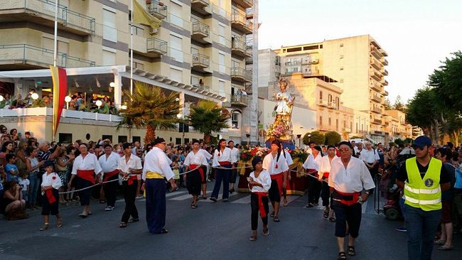 Mazara, festino di San Vito ieri la cerimonia di consegna delle chiavi della città al santo patrono