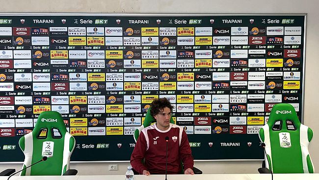 Trapani Calcio, Luperini: “Cittadella squadra aggressiva e noi dovremo esserlo più di loro”