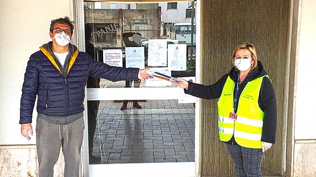 Coronavirus, un’azienda di Salemi dona mascherine di protezione al comune di Gibellina