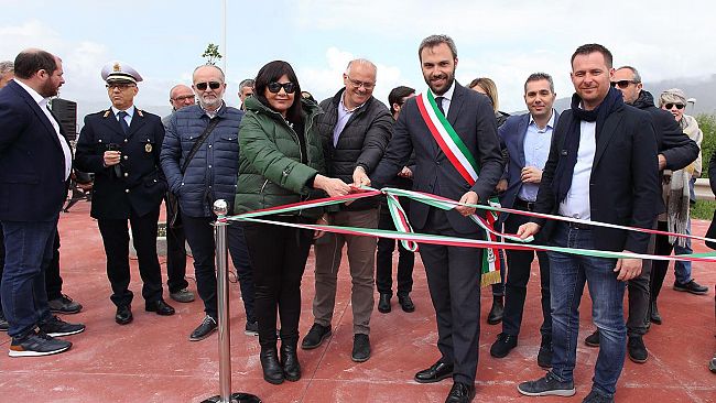 Alcamo: è stata inaugurata stamattina la rotatoria presso corso Generale Medici e la S.S.113