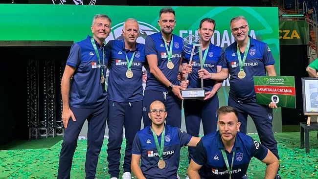 Il tecnico castelvetranese Giuseppe Bua conquista un trofeo internazionale con la Saturnia