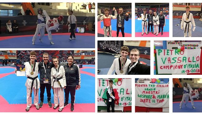 Fighter Taekwondo: il Mazarese Pietro Vassallo Campione d’Italia 