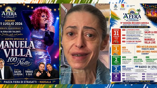 74ª Rassegna Meccanico Agricola di Strasatti, Gerardina Trovato si ferma per motivi di salute