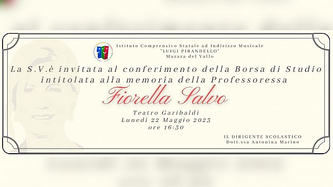 Mazara, consegna Borsa di studio 