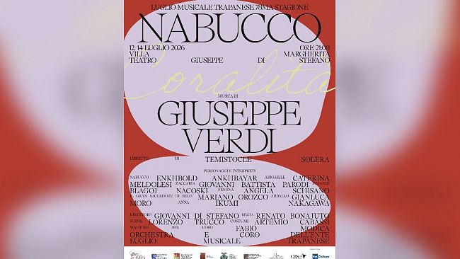 Il Nabucco di Verdi apre la 78^ Stagione del Luglio Musicale Trapanese