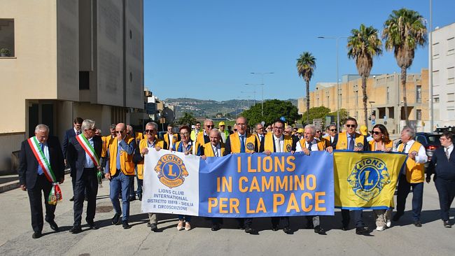 Da Gibellina un messaggio dei Lions per la pace universale