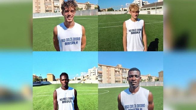 Marsala Calcio. La rosa si arrichisce di quattro nuovi giocatori