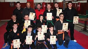 Passaggi di cintura alla Kim Long Fighting Ju Jitsu.