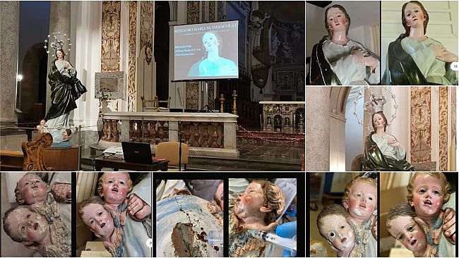 Mazara, in Cattedrale presentato il restauro della statua dell’Immacolata