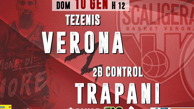 La Pallacanestro Trapani torna in campo, a Verona servono i due punti