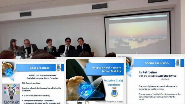 Il Comune di Petrosino in Spagna, a Vimianzo, al Forum Europeo sulla mobilità del lavoro dei Comuni Rurali