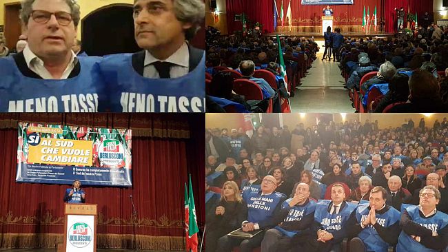 VIDEO – Convention a Mazara per i 25 anni di Forza Italia. Interviste a Miccichè e Scilla.