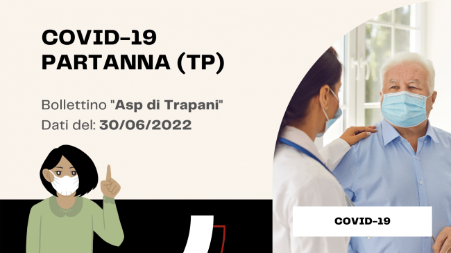 Covid-19. Bollettino Asp del 30 giugno 2022