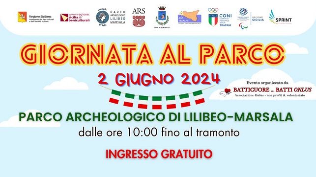 Il Parco Archeologico di Lilibeo-Marsala ospita il 2 giugno l'evento