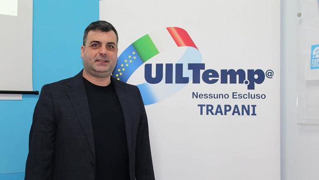 Leonardo Falco eletto segretario generale UilTemp Trapani