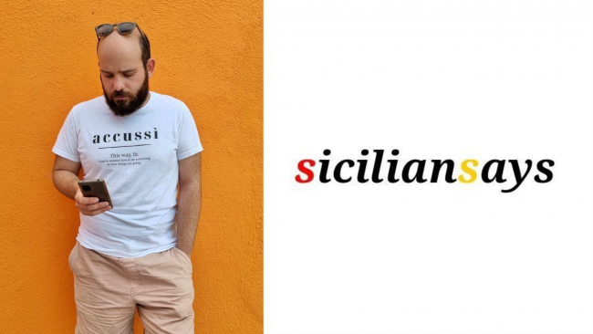 La storia di Giacomo Moceri che con SicilianSays porta la Sicilia e il dialetto Siciliano sui social 