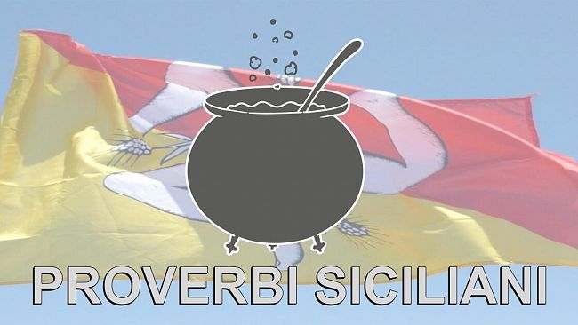 Proverbi siciliani: la quadara e lu mezzaranciu