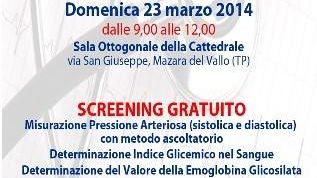 MAZARA- Giornata per la prevenzione e la promozione della salute