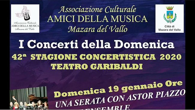 I concerti della Domenica” dell’Ass. Amici della Musica