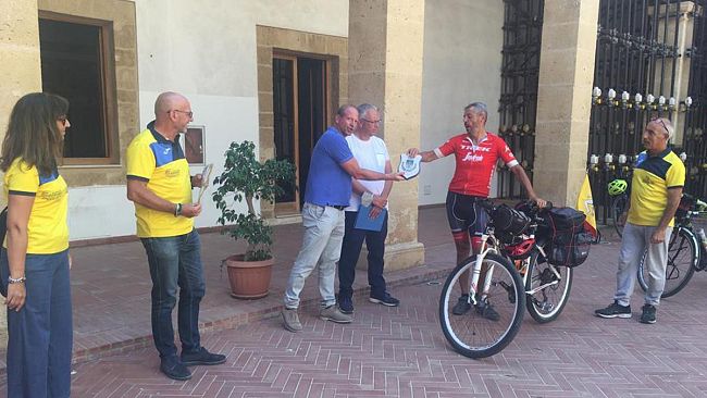 Dall’Emilia a Mazara in bici con un percorso da 1700 km