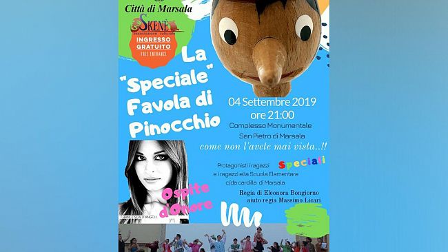 Marsala, in scena “La Speciale Favola di Pinocchio”