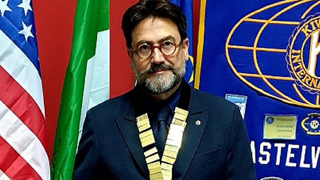 Passaggio della campana del  club Kiwanis di Castelvetrano, Giuseppe Catalanotto è il nuovo presidente
