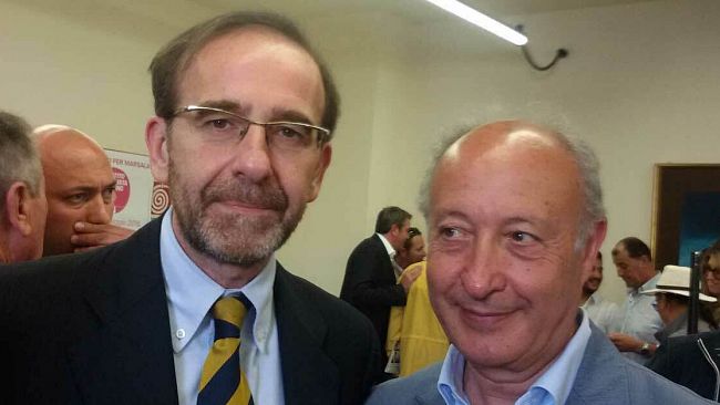 Il Vice Minsitro Nencini a fianco di Alberto Di Girolamo: 4 gli impegni assunti oggi