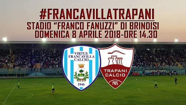 Virtus Francavilla- Trapani: le probabili formazioni