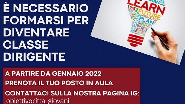 Obiettivo città: parte la scuola di formazione consulta giovanile 