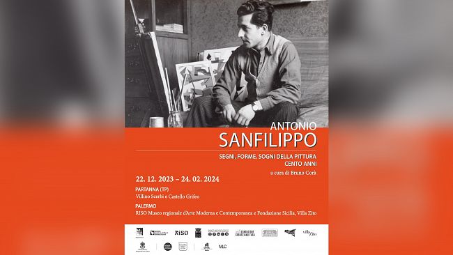 partanna/a-partanna-sara-presentata-la-mostra-antologica-antonio-sanfilippo-segni-forme-sogni-della-pittura-cento-anni