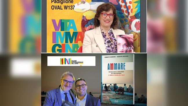 “Desiata” di Antonella Marascia e “Ammare” di Roberto Marrone e Peppe Messina al Salone del libro di Torino