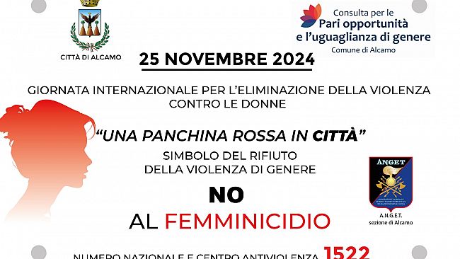 Alcamo celebra, con svariate iniziative, la Giornata Internazionale per l’eliminazione della violenza sulle donne