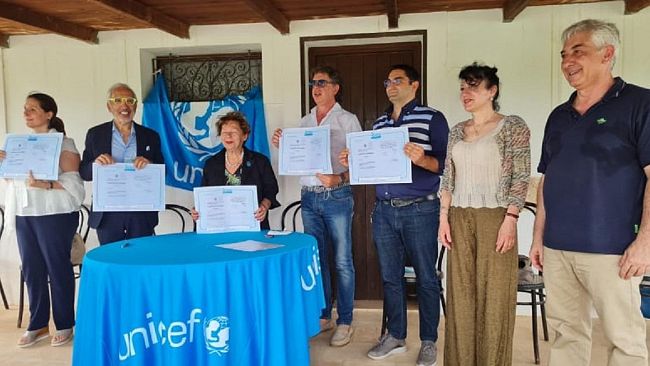 Inaugurato a Selinunte un nuovo Unicef Point