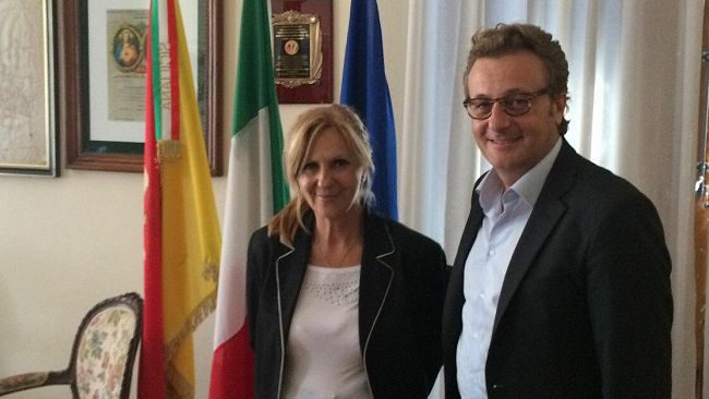 CASTELVETRANO – il sindaco incontra la nuova dirigente dell Istituto Ferrigno