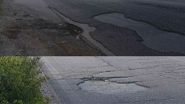 VIDEO – Mazara, in condizioni pietose tratto comunale della Ss115. pericolosissimo