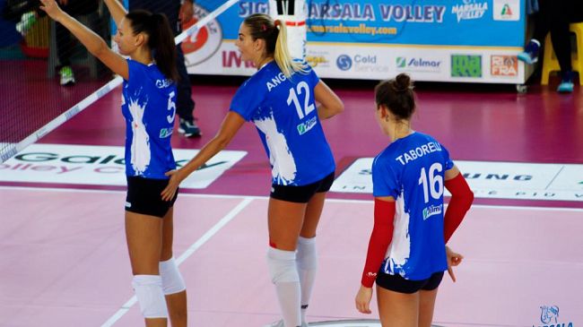 Campionato nazionale serie A2 femminile volley: 7^giornata: Sigel Marsala Volley – Omag S.Giov. In Marignano 3-1