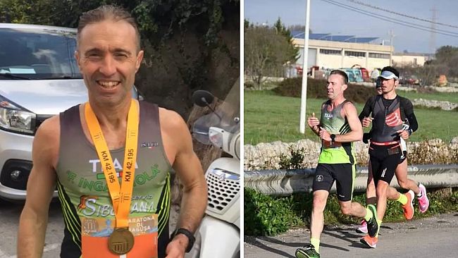 Il mazarese Francesco Ingargiola 2° in assoluto alla Maratona di Ragusa: a 46anni tornato campione regionale. Continua il sogno Olimpiadi…