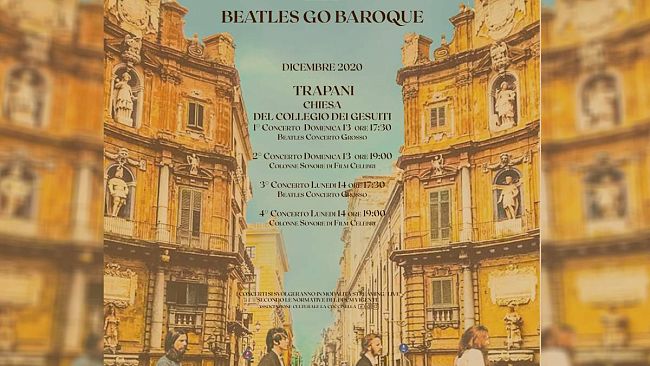 “Beatles go Baroque”, la chiesa del Collegio diventa location di uno spettacolo streaming